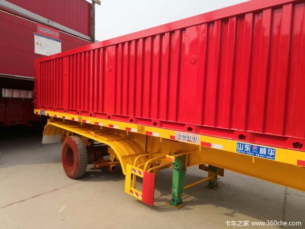 8米--11米平板后翻自卸半挂车自卸半挂车图片