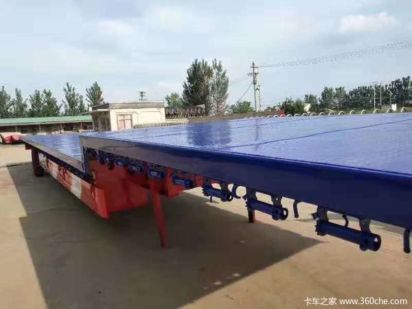 17.5米/3米超轻型大板低平板半挂车图片