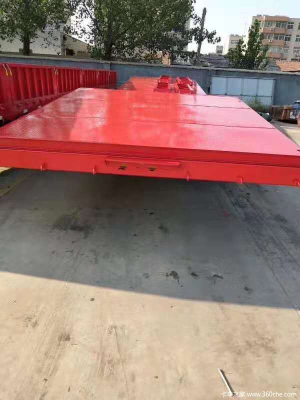 17.5米/3米超轻型大板低平板半挂车图片