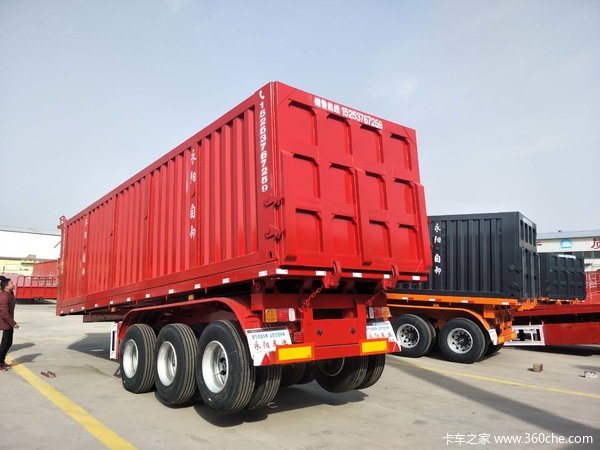 我公司生产各种半挂车自卸半挂车图片