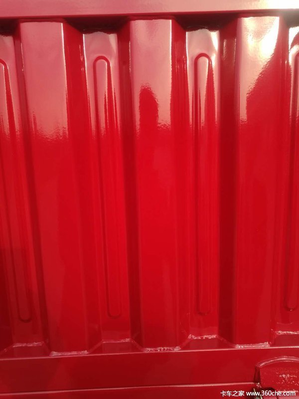 大运鹅颈花栏对开半锁杆仓栅式半挂车图片