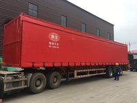 轻型卷帘集装箱骨架半挂车-湖北欧阳聚德集装箱式半挂车图片
