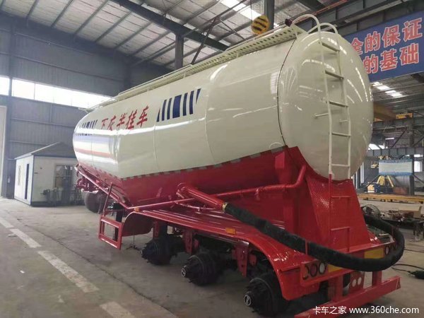 6.2吨最轻下灰罐式半挂罐式半挂车图片