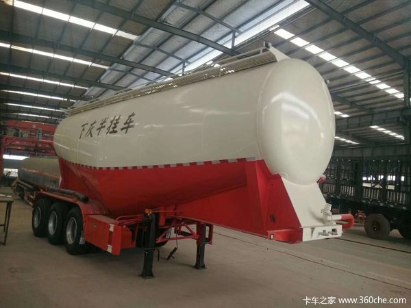 6.2吨最轻下灰罐式半挂罐式半挂车图片