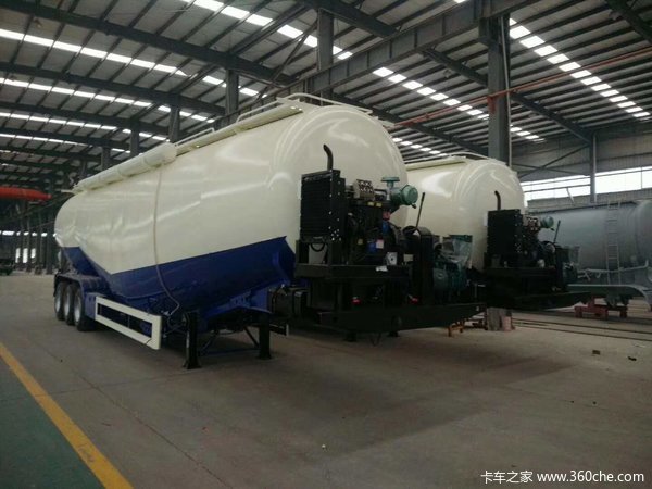 6.2吨最轻下灰罐式半挂罐式半挂车图片