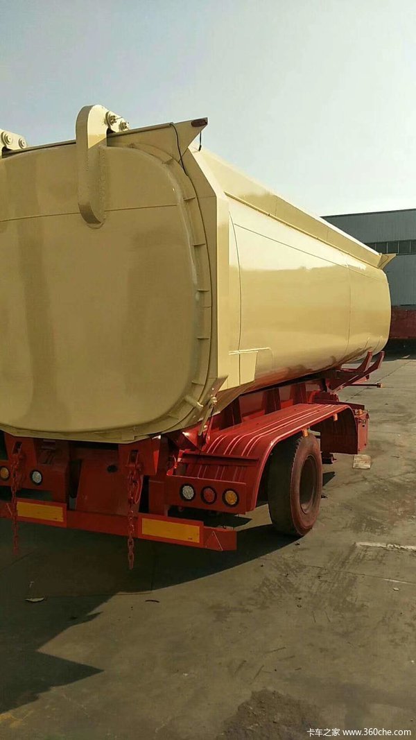 罐式后翻自卸车正规公告自卸半挂车图片