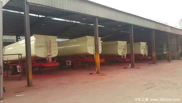 罐式后翻自卸车正规公告自卸半挂车图片