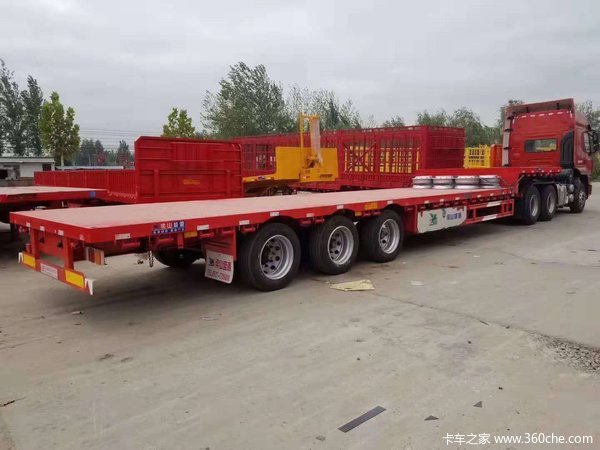 13.75米低平板低平板半挂车图片
