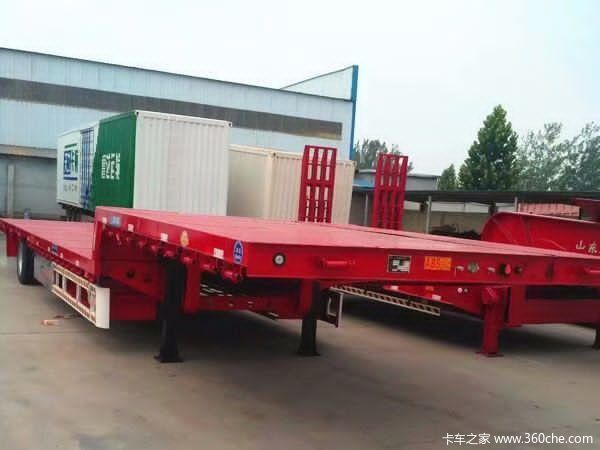 13.75米低平板低平板半挂车图片