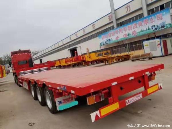 13.75米低平板低平板半挂车图片