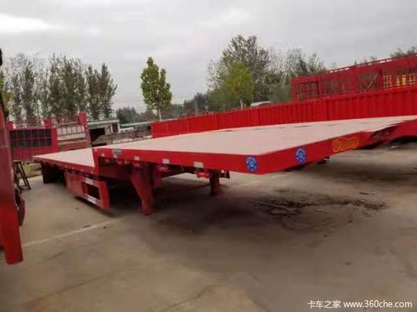 13.75米低平板低平板半挂车图片
