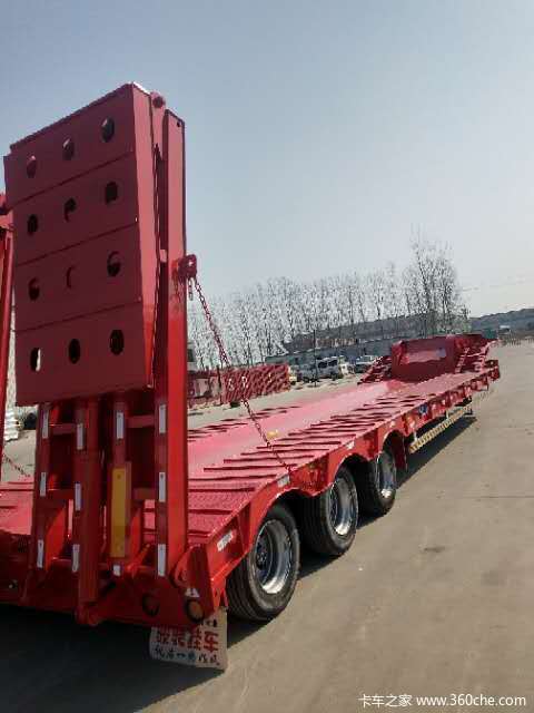 骏骋车辆低平板半挂车图片