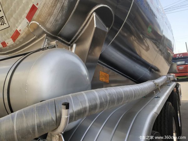 28到38方万事达铝合金罐车粉粒物料运输半挂车图片