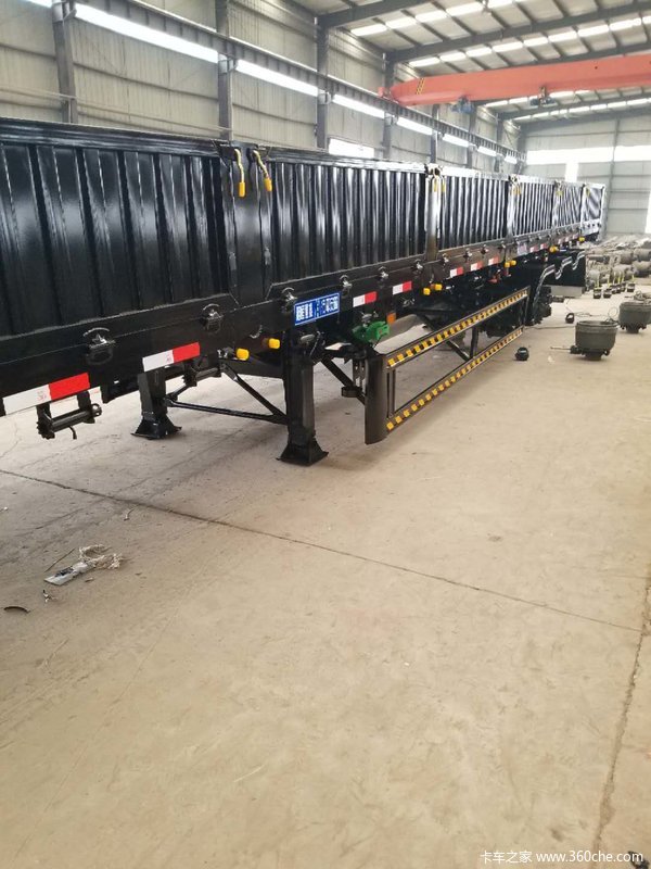 13米侧翻自卸半挂自卸半挂车图片