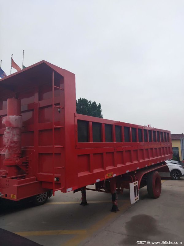 全国唯一公告自卸半挂车图片