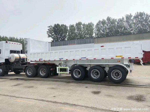 全国唯一公告自卸半挂车图片