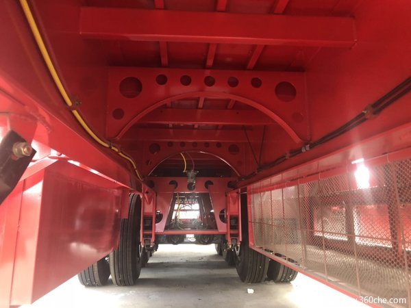 13米半挂车自重轻强度高支持以旧换新以重换轻栏板式半挂车图片