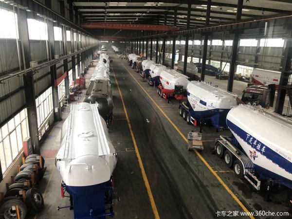 自重轻打灰快支持以旧换新以重换轻罐式半挂车图片