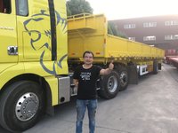 13米轻量化侧翻自卸半挂车-湖北欧阳聚德自卸半挂车图片