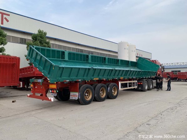 13米自卸半挂车自卸半挂车图片
