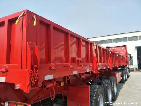 13米自卸半挂车自卸半挂车图片