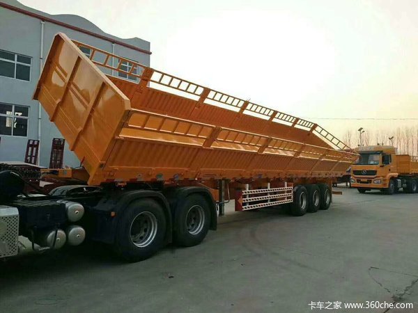 13米自卸半挂车自卸半挂车图片