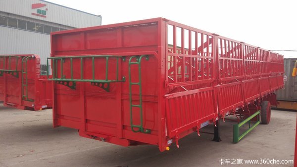 厂家直销，底价定做侧翻半挂车自卸半挂车图片