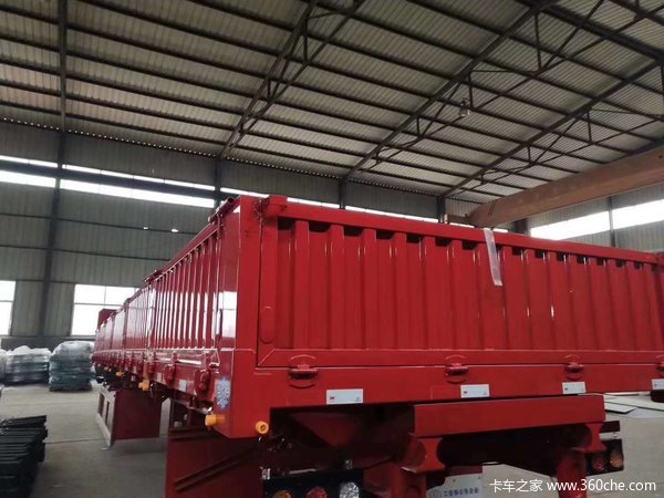 最正规的侧翻自卸半挂车图片