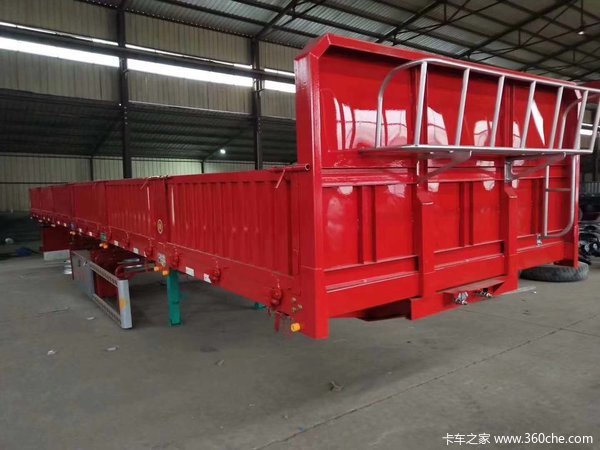 最正规的侧翻自卸半挂车图片