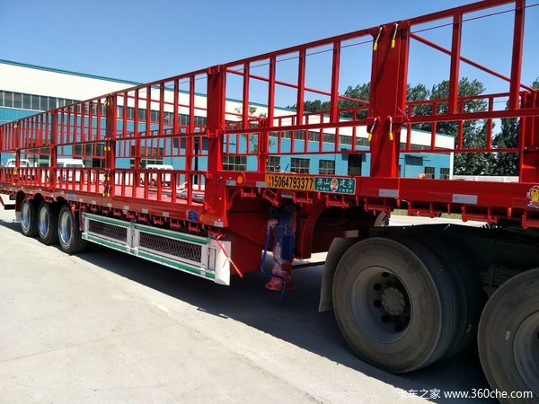 订做各种车型车辆运输半挂车图片