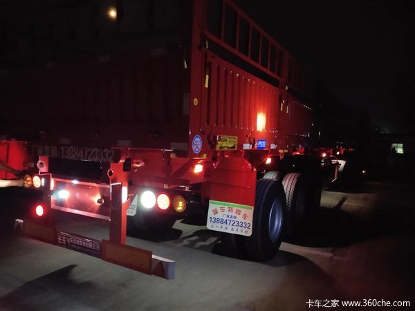 轻型标准侧翻后翻厂家直销自卸半挂车图片