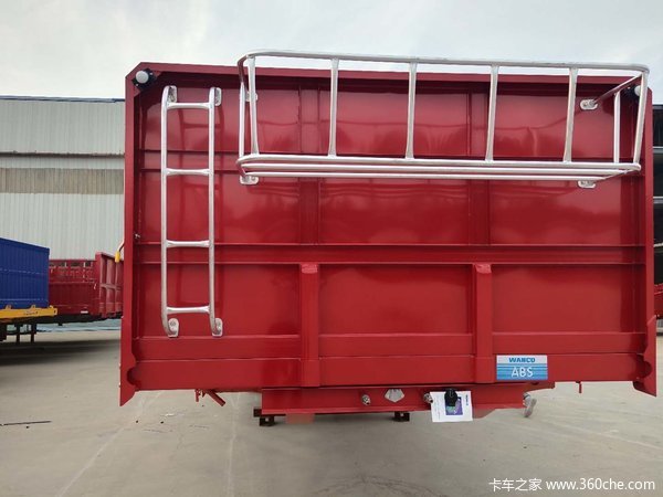 轻型标准侧翻后翻厂家直销自卸半挂车图片