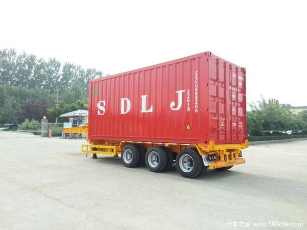 传输带自卸车，骨架后翻自卸半挂车自卸半挂车图片