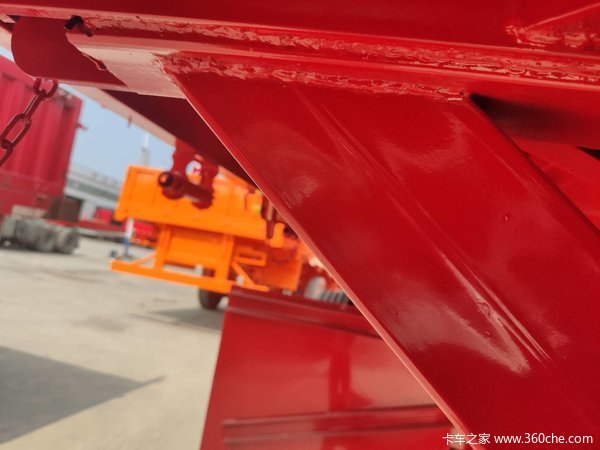 最耐疲劳的侧翻自卸车自卸半挂车图片