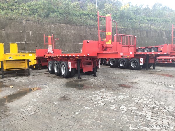 后翻替代产品半挂车自卸半挂车图片