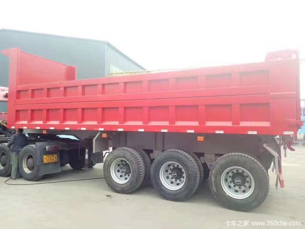 后翻替代产品半挂车自卸半挂车图片