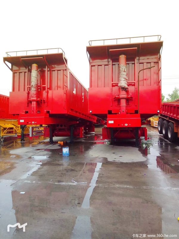 后翻替代产品半挂车自卸半挂车图片