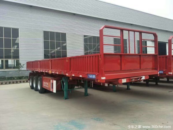 超轻体侧翻自卸半挂车，可以旧换新，可全国分期！自卸半挂车图片