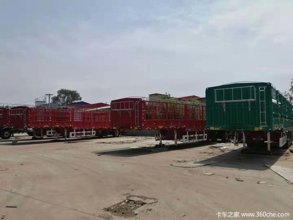 锣响挂车，真心好品牌，大量13米现车供你选择仓栅式半挂车图片