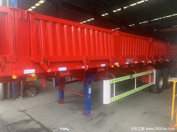 13米侧翻自卸自卸半挂车图片