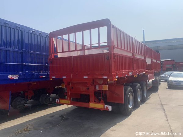 13X2.55X0.6米标准侧翻自卸半挂车自卸半挂车图片
