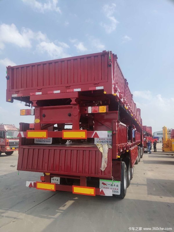 标车自卸侧翻半挂车，热门……自卸半挂车图片