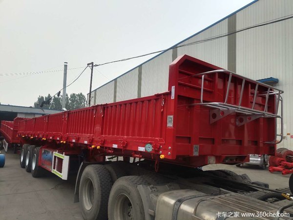 标车自卸侧翻半挂车，热门……自卸半挂车图片