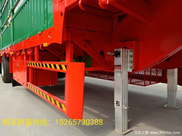 电泳喷粉轿车级漆面质保七年，高端产品，国家工信部公告企业生产仓栅式半挂车图片