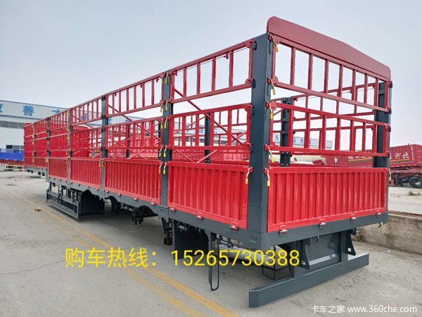 电泳喷粉轿车级漆面质保七年，高端产品，国家工信部公告企业生产仓栅式半挂车图片