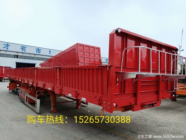 电泳喷粉轿车级漆面质保七年，高端产品，国家工信部公告企业生产仓栅式半挂车图片