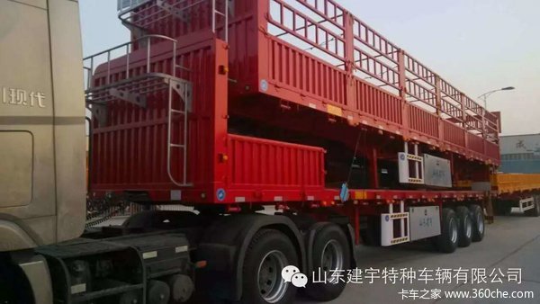 仓栅式运输半挂车选装订制系列仓栅式半挂车图片