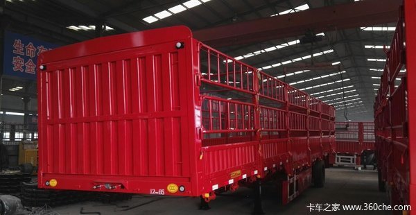 仓栅式运输半挂车选装订制系列仓栅式半挂车图片