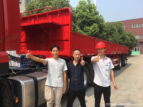 仓栏，栏板，平板，自卸，骨架，集装箱－湖北欧阳聚德挂车厂仓栅式半挂车图片