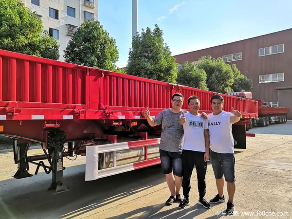 仓栏，栏板，平板，自卸，骨架，集装箱－湖北欧阳聚德挂车厂仓栅式半挂车图片